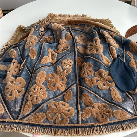 Vintage Zuki Sheared Beaver 3/4 Coat REVERSIBLE Size M - Picture 5 of 13